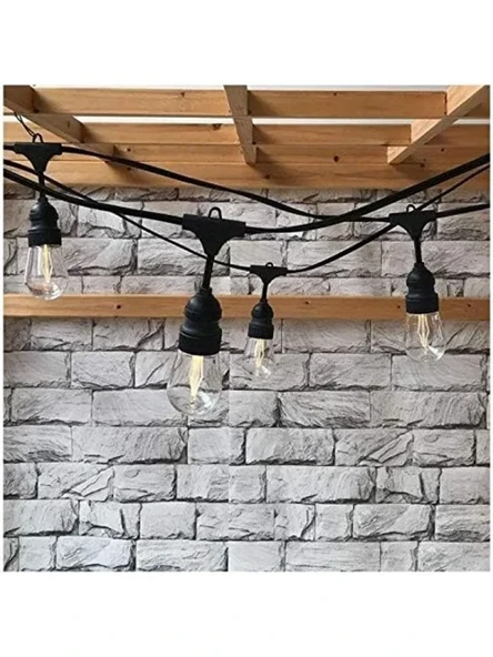 E27 Duylu Bahçe Aydınlatma Armatürü - 10 Metre ürün görseli 1