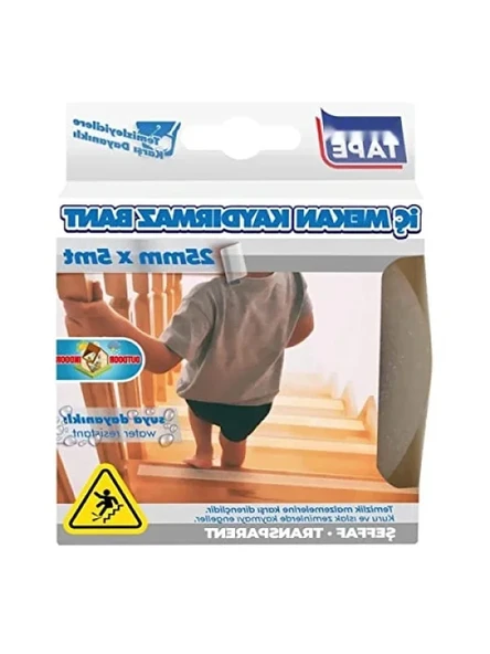 Kaydırmaz Bant - 25 mm x 5 m, Şeffaf ürün görseli 1