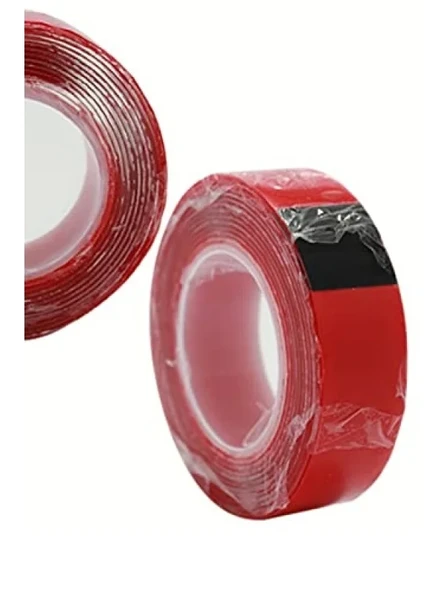 Çift Taraflı Yapıştırma Bantı, Güçlü Tutucu, 16 mm x 2 m ürün görseli 1