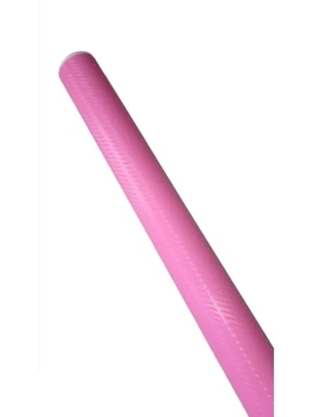 Pembe Karbon Kaplama Folyosu - 127 cm x 50 cm ürün görseli 1