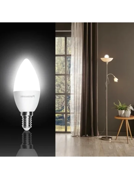 4,9W E14 LED Lamba - Sarı Işık, 470LM, 2700K - Resim 3