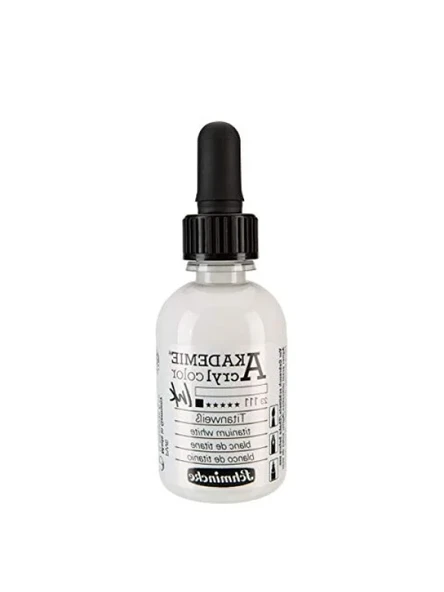 Yüksek Kaliteli Akrilik Mürekkep 50 ml - Titanium Beyaz ürün görseli 1