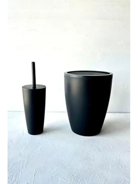 Şık Plastik Banyo Seti - 2 Parça ürün görseli 1