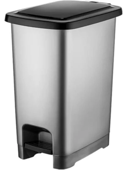25 Litre Kapasiteye Sahip Slim Pedallı Çöp Kovası ürün görseli 1