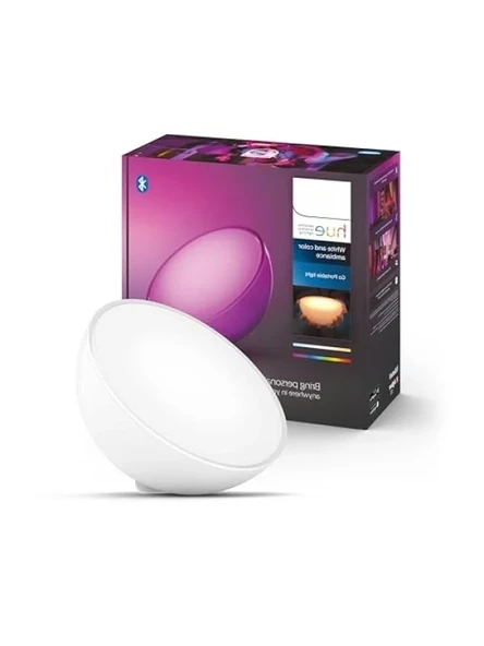 Taşınabilir Akıllı LED Masa Lambası - Bluetooth Özellikli, Renkli ve Beyaz Işık ürün görseli 1