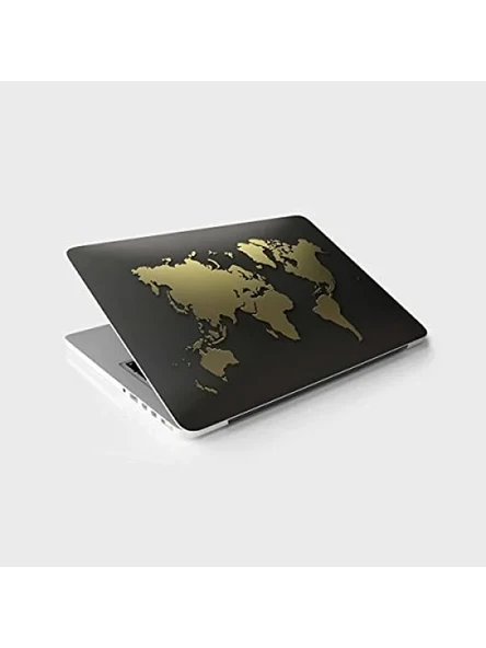 Dünya Haritası Temalı Laptop Sticker ürün görseli 1