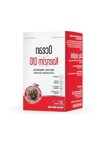 CoQ10 200 Mg - 30 Kapsül, Yüksek Kaliteli Takviye ürün görseli 1