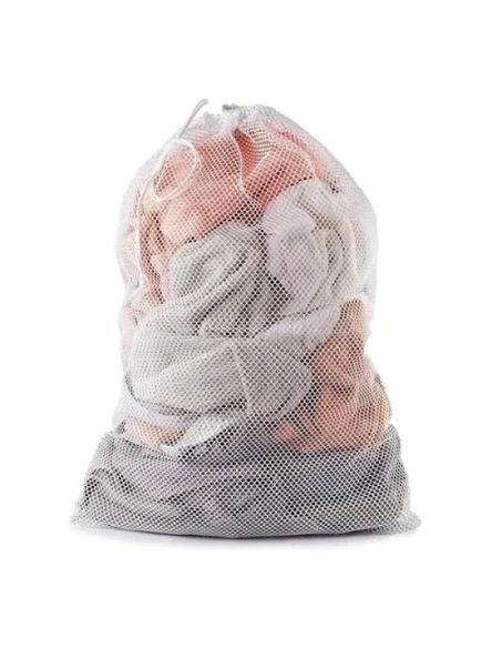 Hassas Yıkama File Çamaşır Torbası - 80x100 cm, Büyük ve Küçük Boy ürün görseli 1