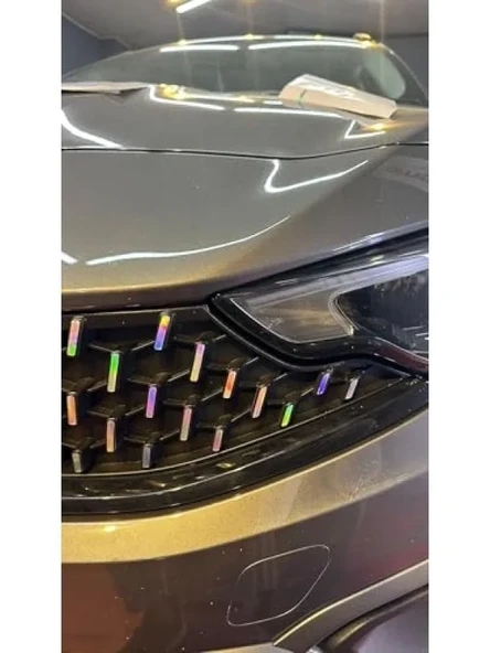 Hologram Ön Panjur Sticker Seti - Resim 2
