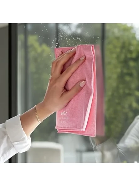 Üçlü Yüksek Kaliteli Mikrofiber Cam Bezi Seti - Resim 2