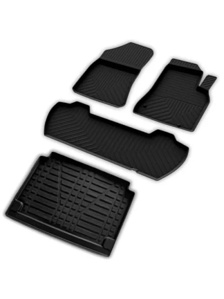 4D Paspas ve 3D Bagaj Havuzu - Citroen Berlingo Combi SX Uyumlu (2008-2019) ürün görseli 1