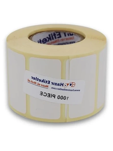 50mm x 25mm Eko Termal Etiket - 1000 Adet ürün görseli 1