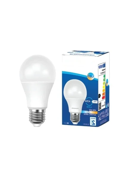Standart E27 4,9W LED Ampul - Gün Işığı - Resim 2