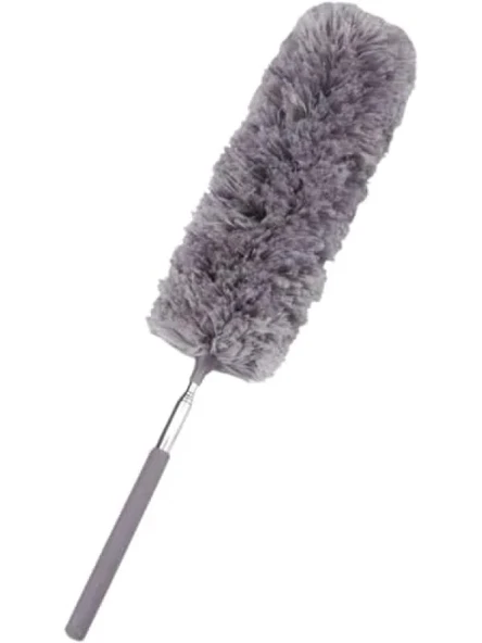 Teleskopik Uzatılabilir Mikrofiber Toz Alma Fırçası - 240 cm ürün görseli 1