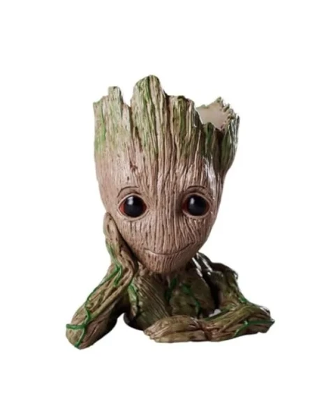 Sevimli Baby Groot Figür, 15 cm Yükseklik, Çok Amaçlı Saksı ürün görseli 1