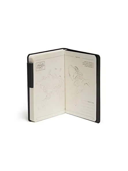 Siyah Not Defteri 9.5 x 13.5 cm - Resim 3