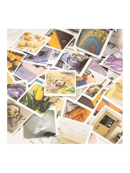 Yesterday Flowering Temalı 30 Sayfa Sticker Seti - Resim 3