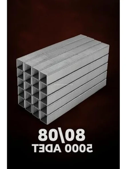 Profesyonel Tel Zımba Teli, 80/08, 5000 Adet - Resim 2