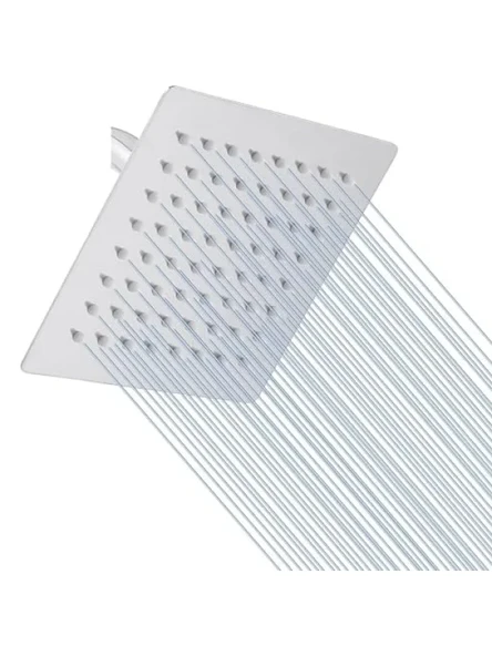 304 Paslanmaz Çelik Kare Tepe Duşu, 25x25 cm, Sabit Başlık ürün görseli 1