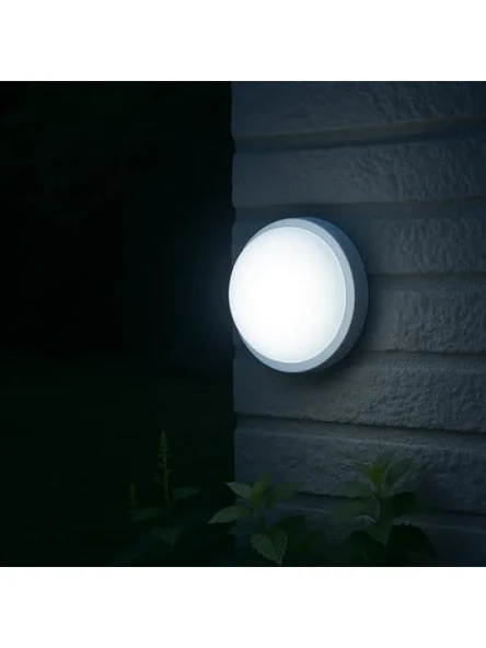 15W Beyaz LED Tavan Duvar Lambası - IP65 Su Geçirmez ürün görseli 1
