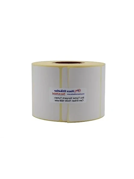 Eko Termal Nonperm Etiket, 70mm x 50mm, Ruloda 1000 Adet ürün görseli 1
