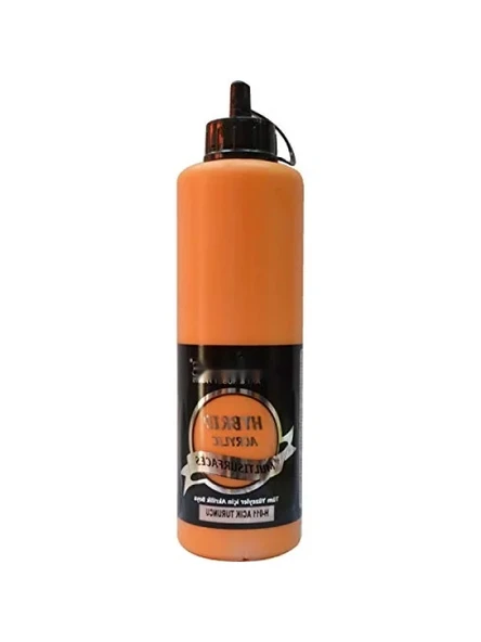 Su Bazlı Akrilik Boya, 500 ml Açık Turuncu ürün görseli 1