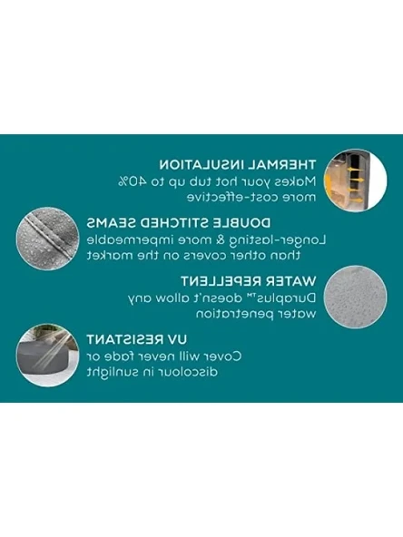 Termal Spa Örtüsü - 1.80 m x 66 cm - Resim 3
