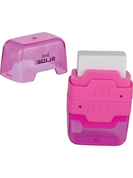 Silgili Kalemtıraş - Pembe Tekli - Resim 3