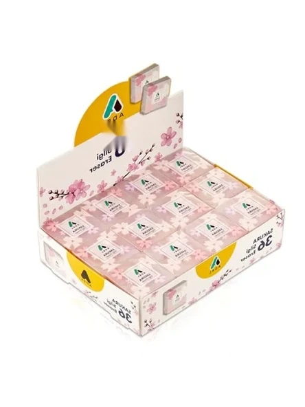 36'lı Sakura Silgi Seti - Resim 2