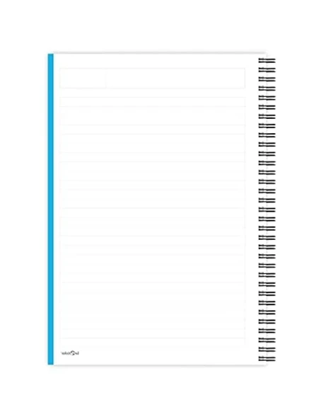 Çizgili A4 Defter - 200 Sayfa, Never Energy - Resim 2