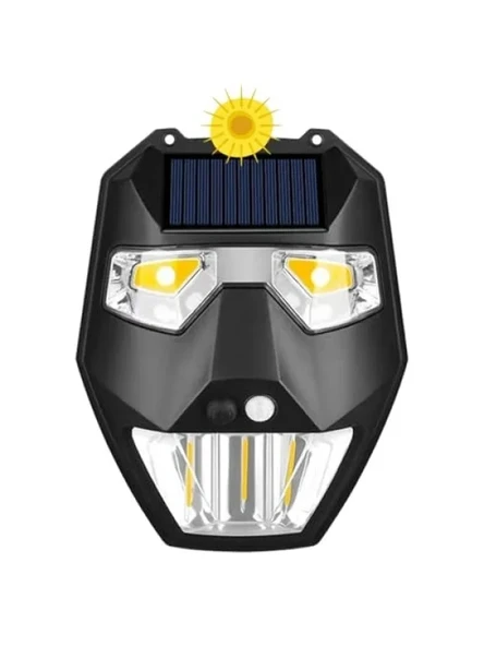 Güneş Enerjili Yüz Görünümlü Led Aydınlatma - IP65 Su Geçirmez ürün görseli 1