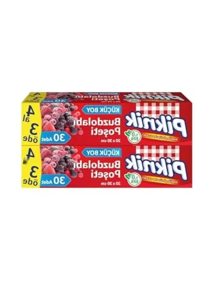 30'lu Güvenli Buzdolabı Poşeti ürün görseli 1