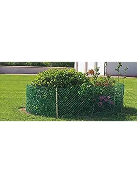 Yüksek Dayanıklı Plastik Çevirme Çiti, Yeşil, 40 cm x 25 m ürün görseli 1