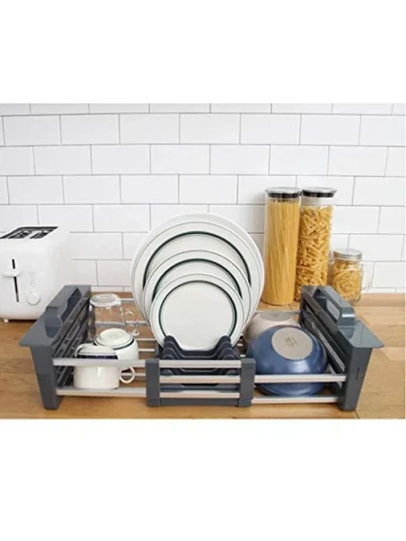 Genişletilebilir Lavabo Üstü Bulaşıklık - Resim 2