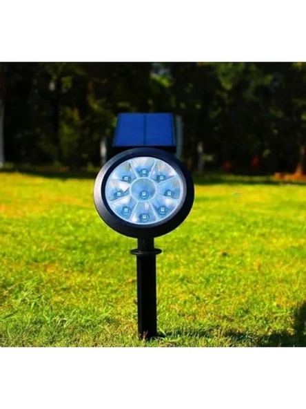 18W Güneş Enerjili Led Çim Armatürü (Amber) ürün görseli 1