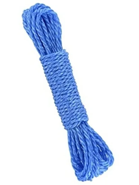 Kopmaz Saplam Çamaşır İpi, 25 Metre Mavi ürün görseli 1