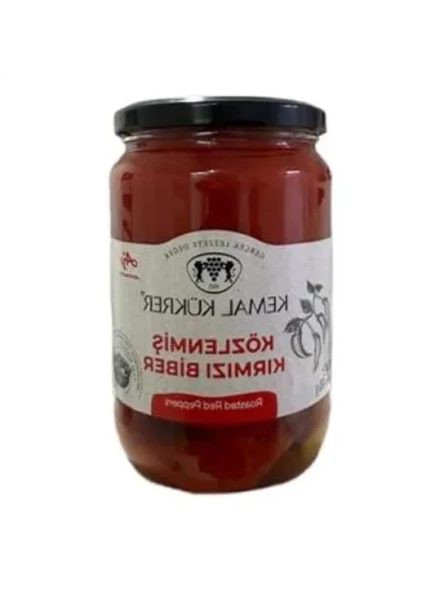720 cc Közlenmiş Kırmızı Biber Cam Kavanoz ürün görseli 1