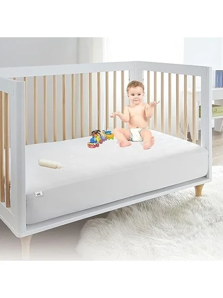 %100 Pamuklu Sıvı Geçirmez Bebek Alezi (80 x 180 cm) ürün görseli 1