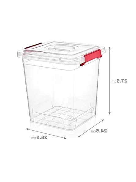 Şeffaf 11 LT Kapasiteli Kiler Box - Resim 2