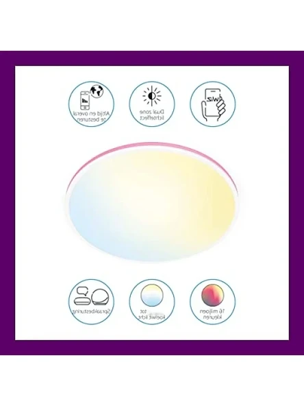 Akıllı Kontrol ile Ayarlanabilir LED Tavan Lambası - Resim 2