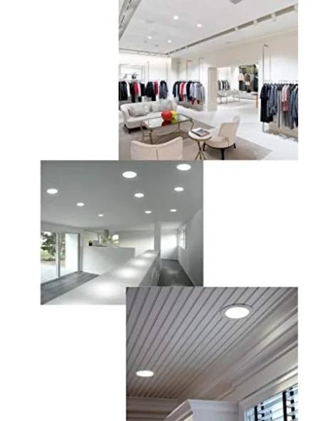 Recessed LED Aydınlatma - 5.5W 65K - Resim 3