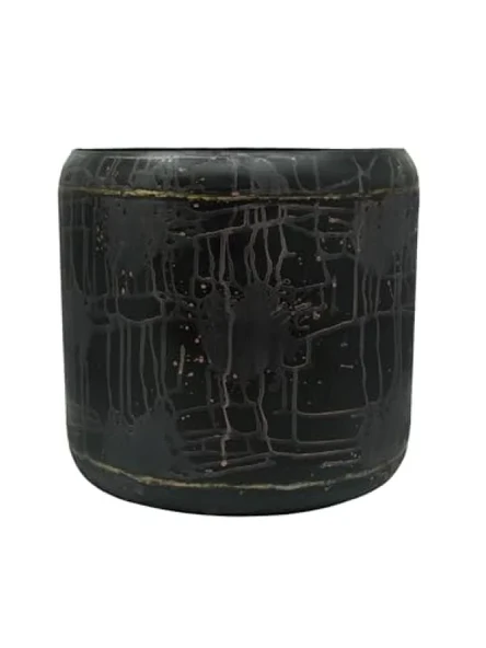 Büyük Metal Saksı - 39x35 cm ürün görseli 1