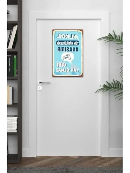 Ana Gibi Yar Olmaz Temalı Ahşap MDF Tablo - Resim 3