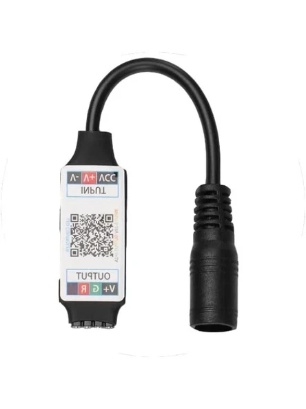 Bluetooth Kontrollü RGB Şerit LED Kontrol Cihazı - 10 Metreye Kadar ürün görseli 1