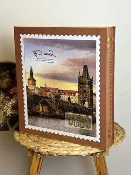 10x15 cm Fotoğraf Albümü, 500 Kapasiteli, Lüx Desenli ürün görseli 1