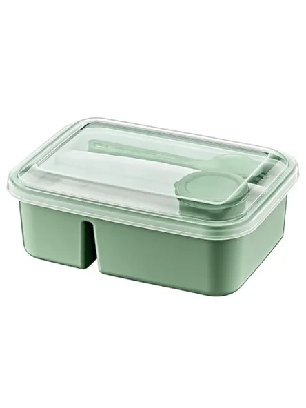 3 Bölmeli Sızdırmaz Beslenme Kabı - 920 ml + 40 ml Sosluk ürün görseli 1
