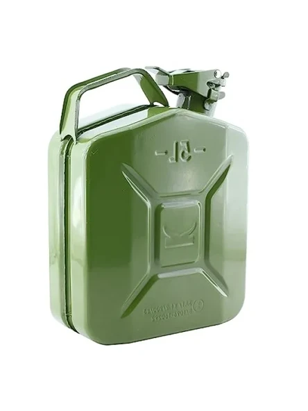 5 Litre Metal Akaryakıt Bidonu, Aktarma Borusu ile ürün görseli 1