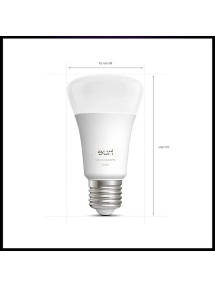 Renkli Akıllı Ampul 2'li Set - E27, 9W, Bridge Pro v3 Dahil - Resim 3