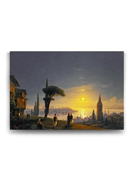 Kanvas Tablo, Galata Kulesi, 90x60 cm ürün görseli 1