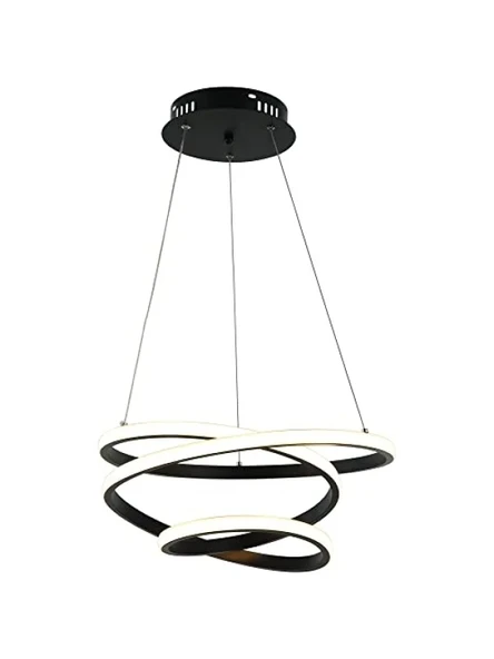 Siyah LED Avize - 3000K Aydınlatma ürün görseli 1